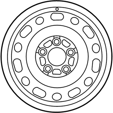 Mazda 3 Alloy Wheels - 9965-E2-6560