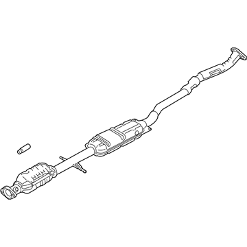 Mazda CX-3 Exhaust Pipe - PES5-20-55XA