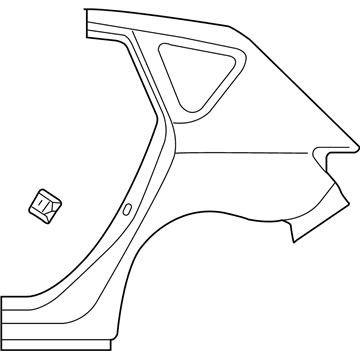 Mazda BAY6-70-410 Quarter Panel