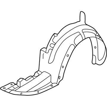 Mazda 626 Wheelhouse - GD7A-56-131C