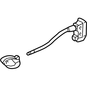 Mazda Rear Passenger Door Handle Latch - ZZC0-72-330-66
