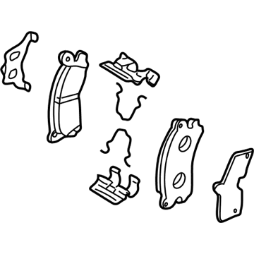 Mazda Millenia Brake Pads - TCY7-26-43Z