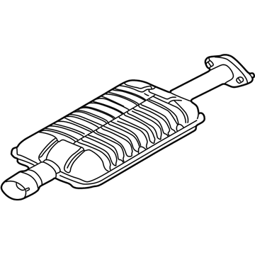 Mazda Tribute Exhaust Pipe - ZZC1-40-500