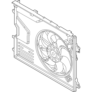 Mazda CX-50 Radiator fan - PX8E-15-025