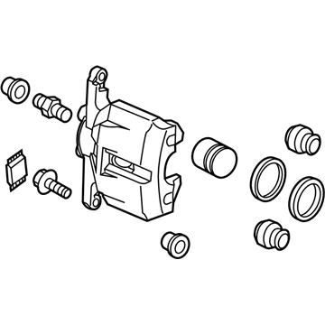 Mazda Brake Caliper Repair Kit - K011-33-71X
