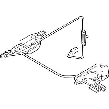 Mazda MX-5 Miata Antenna Cable - NH20-66-940C
