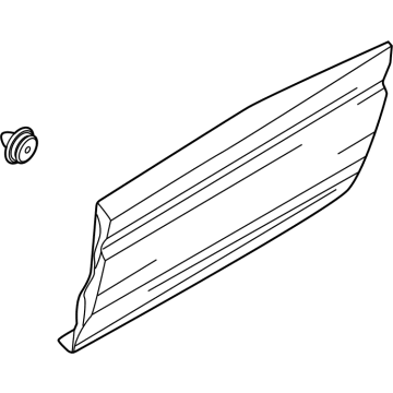 Mazda MX-30 EV Door Moldings - DN4E-51-RD0