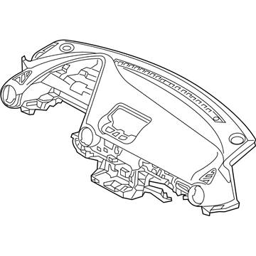 Mazda DB2W-60-400D-02 Panel, Instrument