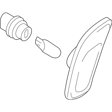 Mazda Side Marker Light - NA1J-51-5F0B