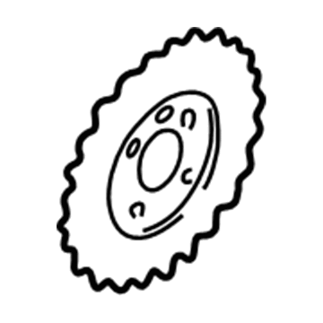 Mazda Crankshaft Pulley - ZM01-11-408