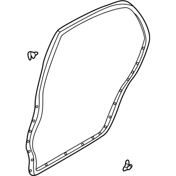 Mazda 626 Door Seal - GD7A-72-760C