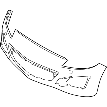 Mazda RX-8 Bumper Cover - FFY5-50-03XB-AA