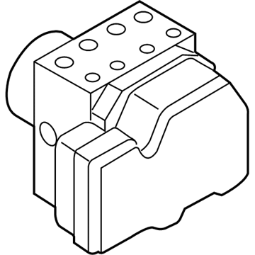 Mazda CX-9 ABS Pump And Motor Assembly - TD74-43-7A0D