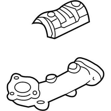 Mazda Protege Exhaust Pipe - FSE6-40-500B