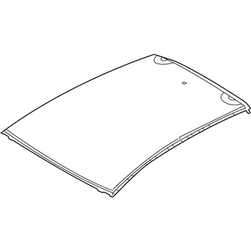 Mazda BHY9-70-600A Panel, Roof Mazda BHY9-70-600A Panel, Roof