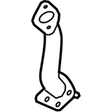 Mazda Tribute Exhaust Pipe - ZZD3-40-050