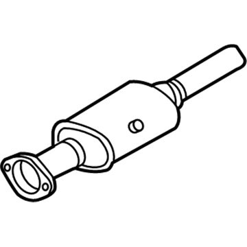 Mazda Tribute Exhaust Pipe - ZZD4-20-500A