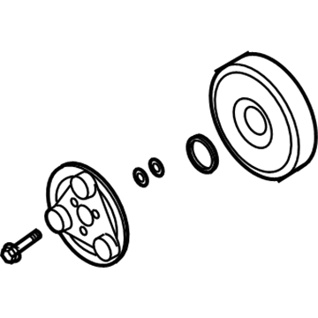 Mazda CX-7 A/C Compressor Clutch - EG21-61-L20