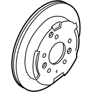 Mazda MPV Brake Rotor - L15Y-26-251