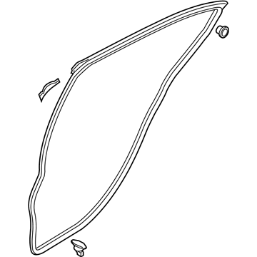 Mazda 3 Door Seal - BHN9-72-760C