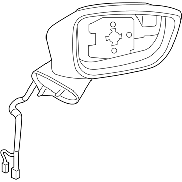 Mazda Car Mirror - KR24-69-121A