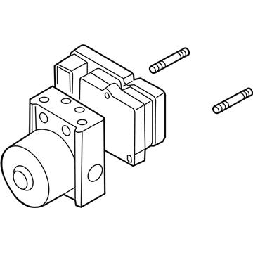 Mazda 3 ABS Pump And Motor Assembly - BBY2-43-7AZD