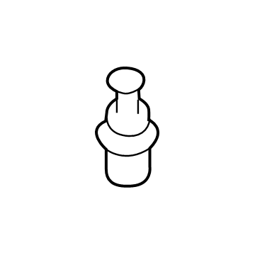 Mazda SH02-10-334 Engine Cover Ball Stud