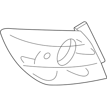 Mazda 3 Tail Light Lens - BN8F-51-170C