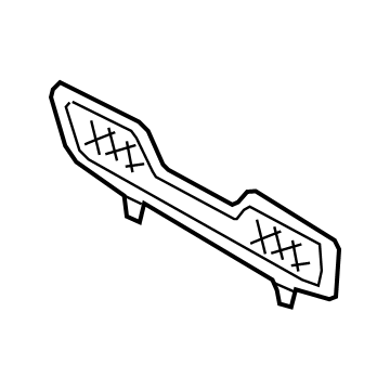 Mazda Air Deflector - N243-68-3X0B-02