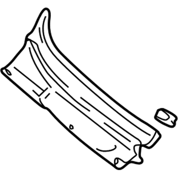 Mazda 626 Grille - GD7A-50-7R0E