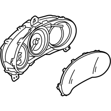 Mazda Tachometer - TK80-55-430E