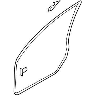 Mazda CX-9 Door Seal - TD11-58-760C