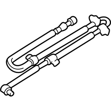 Mazda B4000 ABS Sensor - ZZP1-43-701A
