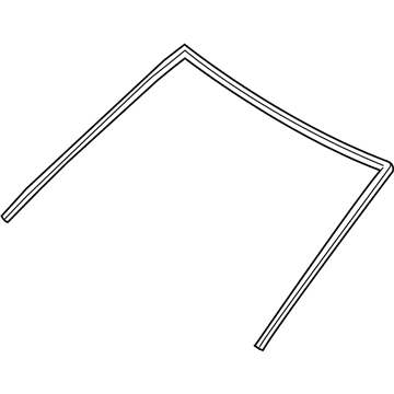 Mazda TD11-50-601 Reveal Molding TD11-50-601 Mazda Reveal Molding Illustration 1 of 1