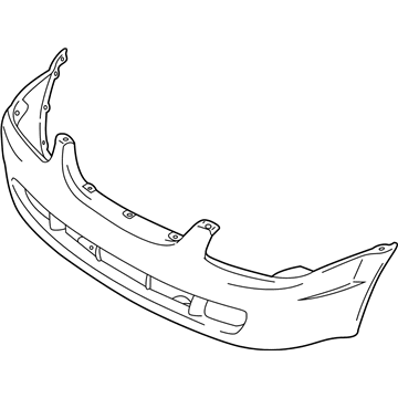 Mazda Protege Bumper Cover - BJ0J-50-031A-BB