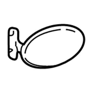 Mazda Tribute Fuel Door - ZZC0-42-410