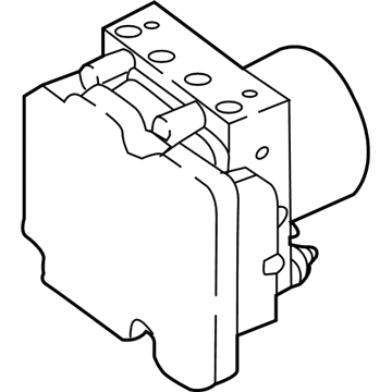 Mazda ABS Pump And Motor Assembly - TAY1-43-7A0