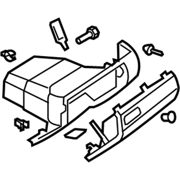 Mazda 3 Glove Box - BN8R64030G02