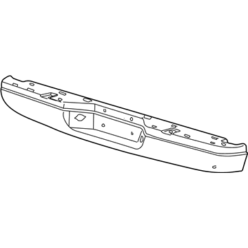 Mazda B2500 Bumper - 1F21-50-221