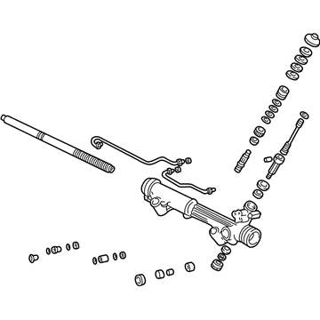 Mazda Rack And Pinion - 1F21-32-110R-0A