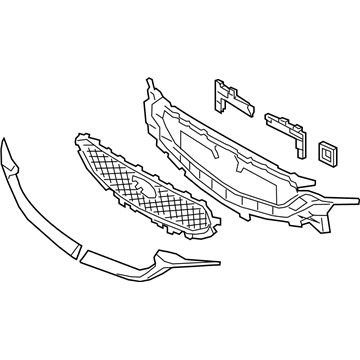 Mazda CX-5 Grille - KB8E-50-710J