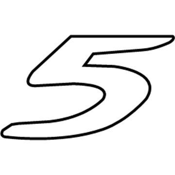 Mazda 5 Emblem - CC30-51-721