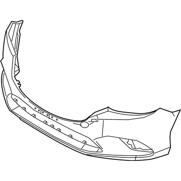 Mazda Bumper Cover - GMY3-50-031