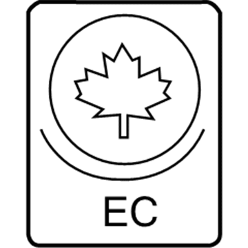 Mazda FE01-69-C31B Label