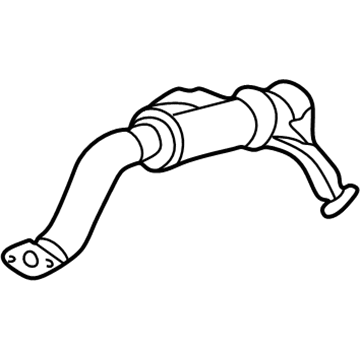 Mazda Millenia Exhaust Pipe - KLA2-40-550