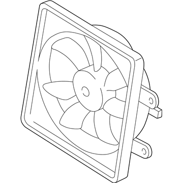Mazda 626 Radiator fan - FSD7-15-025B