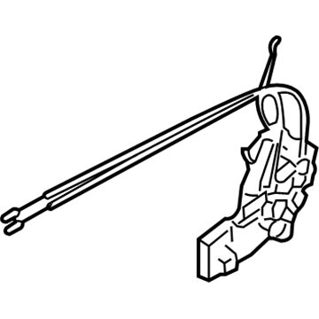 Mazda CX-7 Door Latch Assembly - EG22-58-310P