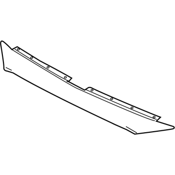 Mazda TK48-50-7E1D-64 Upper Molding Mazda TK48-50-7E1D-64 Upper Molding