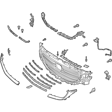Mazda CX-9 Grille - TK50-50-710H