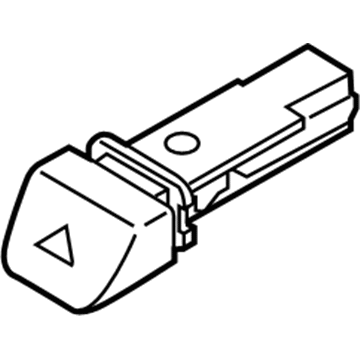 Mazda 2 Hazard Warning Switch - DR61-66-4H0